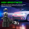 FATEEYE F13 120W 22000Lumens 6500K COOL WHITE HIGH QUALITY PROJECTOR LENS LED HEADLIGHTS BULBS