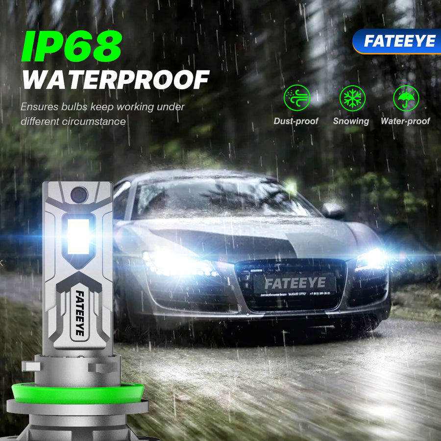 LED HEADLIGHT BULBS SUPER POWER 200W 40000LUMENS H11