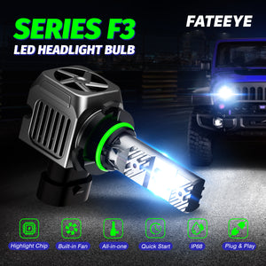 LED HEADLIGHT BULBS SUPER BRIGHT 100W