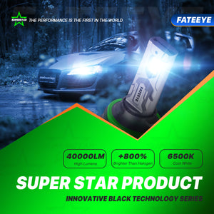 LED HEADLIGHT BULBS SUPER POWER 200W 40000LUMENS