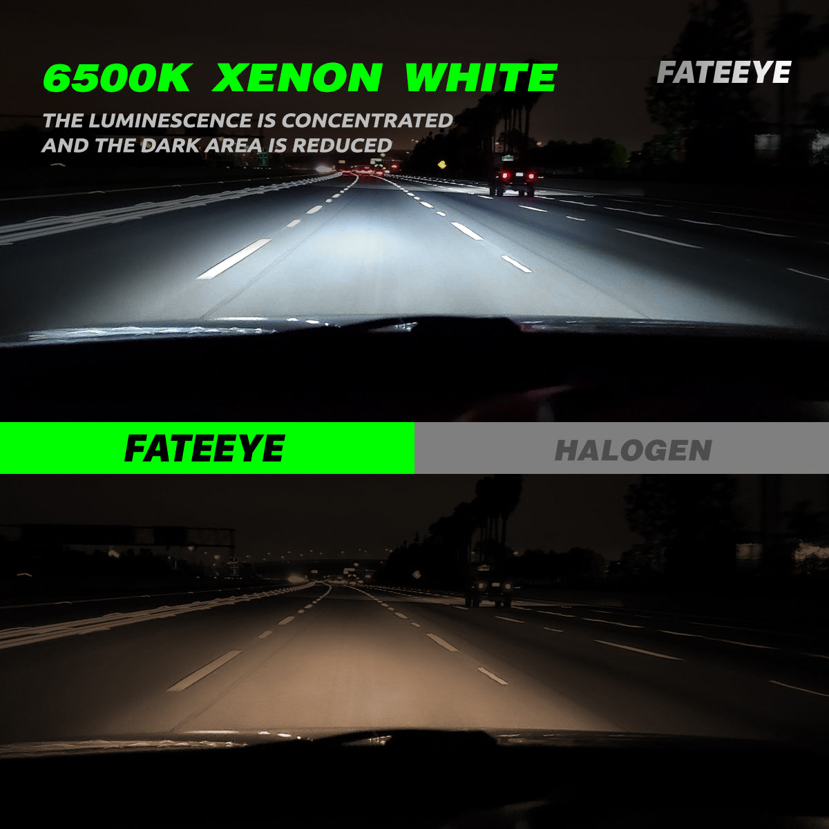 FateEye Ampoule H7 LED 10000LM Ampoule LED H7 Voiture 6500K Ampoule H7  Blanche Puissante, Ampoules De Phare LED H7 Mini-taille Pour Rechange  HalogèNes Ampoule H7 Brancher et Utiliser : : Auto et