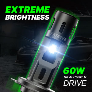 FATEEYE F2 h7 60W 12000lumens car led headlights