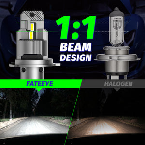 LED HEADLIGHT BULBS H4 100W