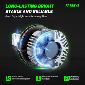 H13 LED HEADLIGHT BULBS HIGH POWER 110W