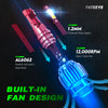 FATEEYE F6 H7 LED Headlight 60W,13000LM Super bright LED Car headlight