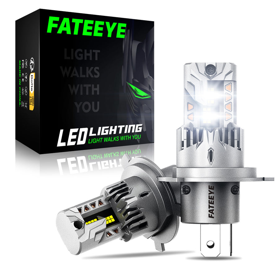 FATEEYE F5 Series Wireless | 9005 H4 H7 H11 LED Bulbs Perfect Beam 80W